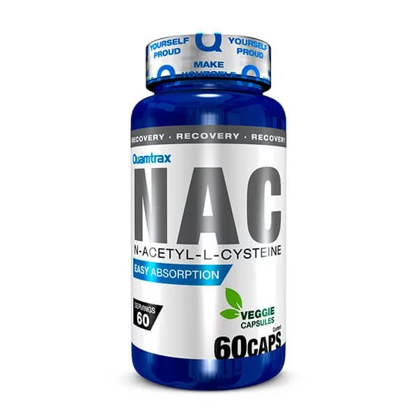 NAC Acetil L Cisteína 60 CAPS.