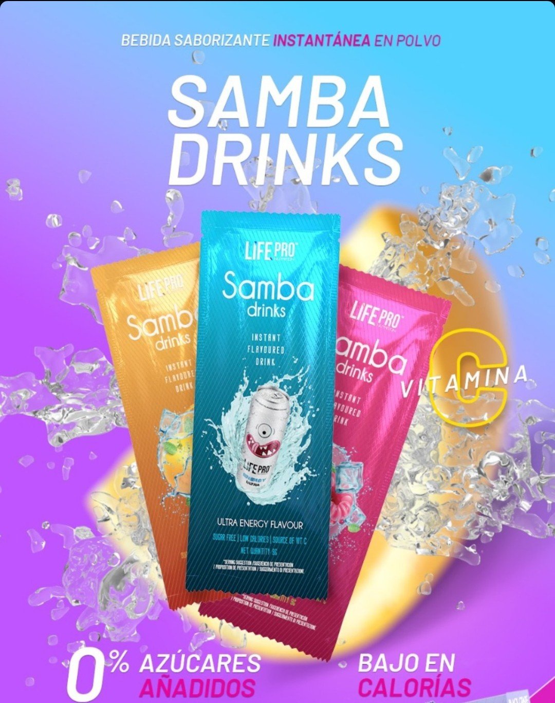 Samba bebida sin calorías LifePro