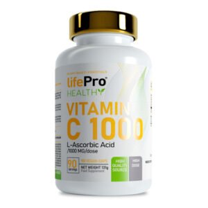 Vitamina C 1g. Lifepro 90caps.