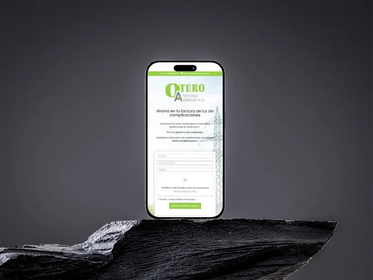 Web de Otero Energía